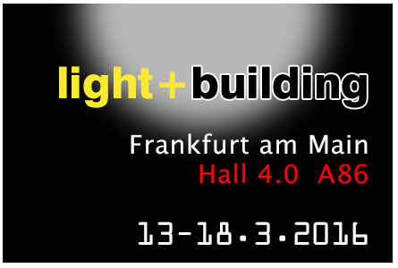 Welcome to 2016 Light+Building Exhibition