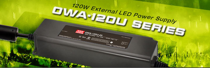 OWA-120U Series (120W External LED Power Supply) 