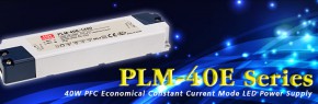 PLM-40E Series~40W PFC Economical Constant Current Mode LED Power Supply 