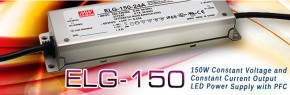 ELG-150 - двухрежимные (CV + CC) источники питания